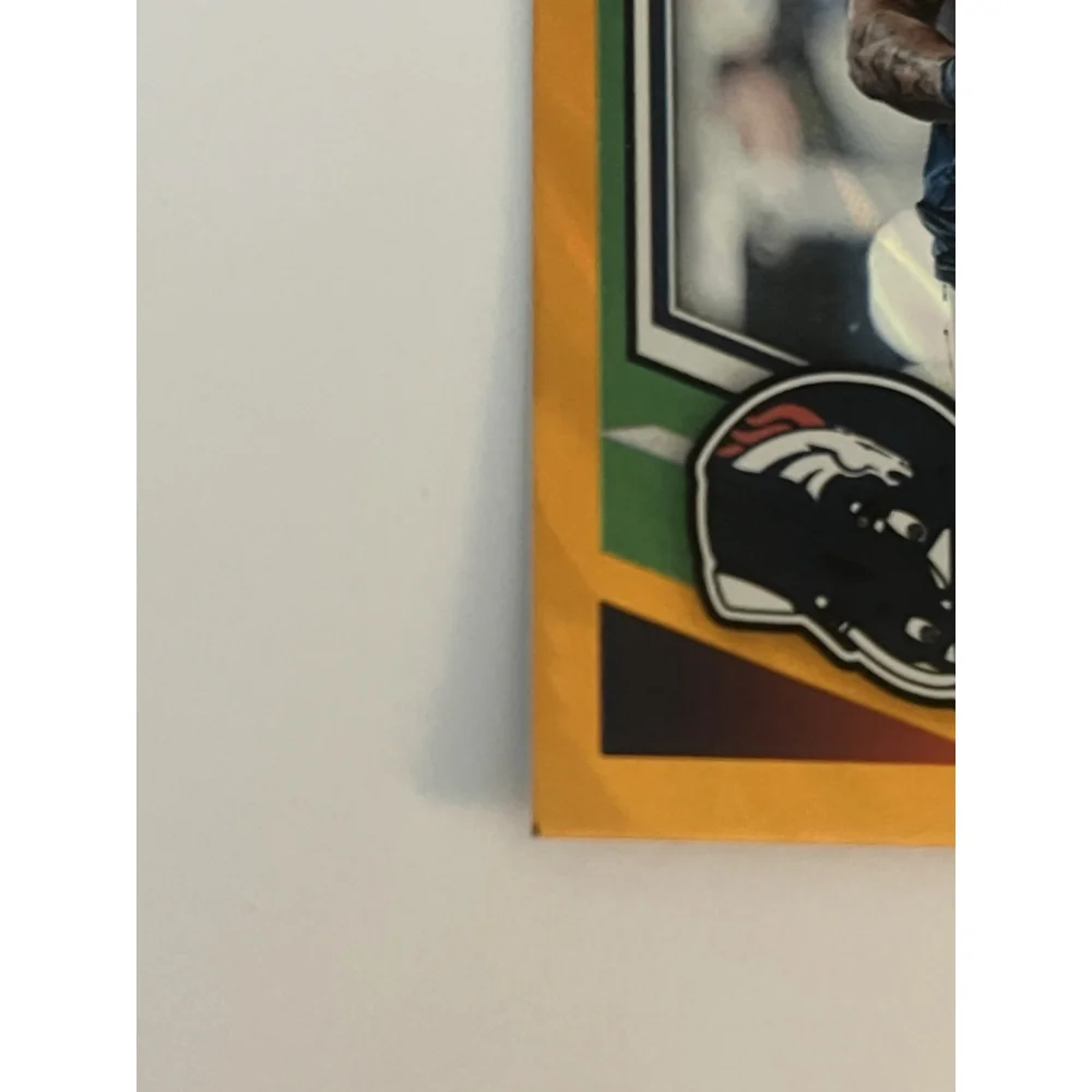 2025 Panini Score Circular Nik Bonitto #50 Numbered 601/799 Broncos NFL Football
